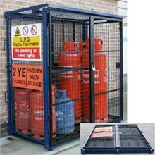 Van Vault Site & Tool Storage Fold Away Gas Cage Sitebox11