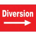 General Safety Signs Diversion Right Sign Gen11