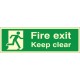 Photoluminescent Safety Signs Photoluminescent Fire Exit Sign Photo7