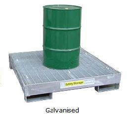 Spill Kits And Spill Pallets Steel Spill Pallets1400 Sss20