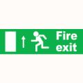 Emergency Notice Signs Emergency Fire Exit Directional Sign Aluminium Eme60