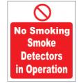 Prohibition Safety Signs No Smoking Plastic Pro2