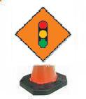 Cone Mounted Signs Cone Sign Art 8.8 Con24