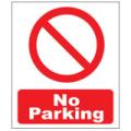 Prohibition Safety Signs No Parking Aluminium Pro6