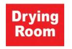 General Safety Signs Drying Room Sign Gen2