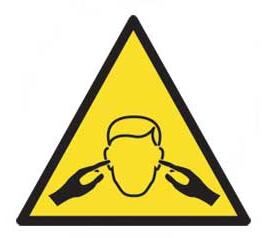 Caution Hazard Signs Caution Hazard Safety Sign Aluminium Art334 Haz100