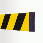 Traffic Calming / Speed Ramps Rectangle 60/20 Self-adhesive (1m) Impact Protection Foam Black / Yellow Pit41