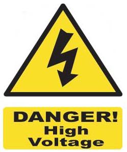 Caution Hazard Signs Caution Hazard Safety Sign Aluminium Art342 Haz124