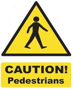 Caution Hazard Signs Caution Hazard Safety Sign Plastic Art346 Haz137