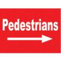 General Safety Signs Pedestrians Right Sign Gen47