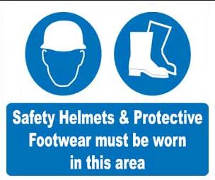 Mandatory Safety Signs Safety Sign Art52 Aluminium Man156