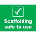 General Safety Signs Scaffolding Safe To Use Sign Gen53