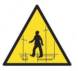 Caution Hazard Signs Caution Hazard Safety Sign Plastic Art354 Haz162