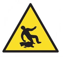 Caution Hazard Signs Caution Hazard Safety Sign Plastic Art355 Haz165