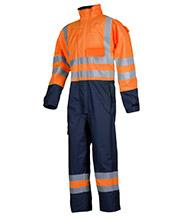 5634 Fr As Coverall Or/nvy Lge Bee