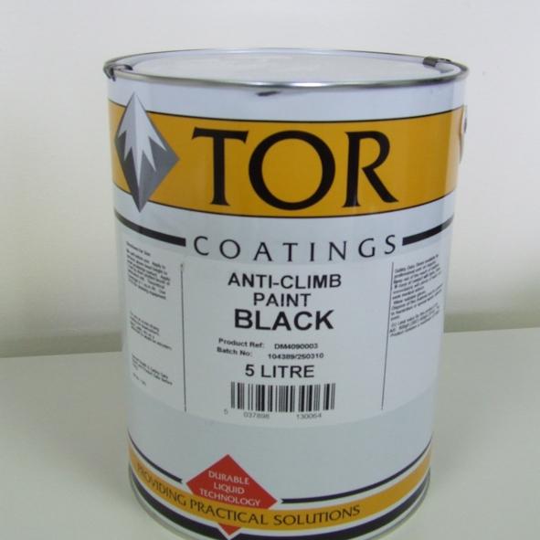 Anti-climb Paint, 5l, Black Anti-climb Paint, 5l, Black Pitt24