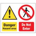 Prohibition Safety Signs Do Not Enter Sign Aluminium Pro20