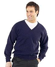 Acrylic Sweater V/n Navy L Bee