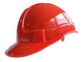 Economy Vented S/helmet Red Bee