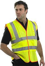 Bsafe En471 Hi-vis Vest Sy Lg Bee