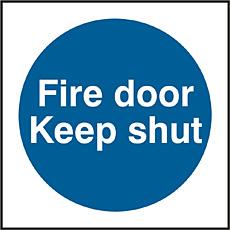 Fire Door Keep Shut Sav (pk5) Bee