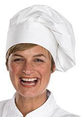 Chefs Tall Hat W One Size Velc Bee