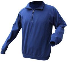 Quarter Zip Pc S/shirt Nvy 3xl Bee