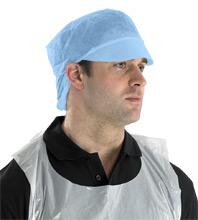 Disposable Snood Cap Blue Bee