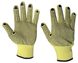 Kevlar Glove M/w Dotted Sz 8 Bee