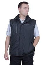 Ludlow Bodywarmer Black Large Bee