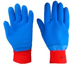 Latex Fc Gripper Glv Blue L 09 Bee