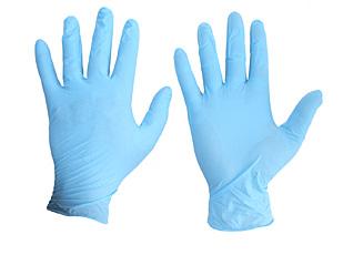 Nitrile Disp Glove P/f Blue L Bee