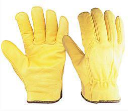 Lined Drivers Glove Large Bee