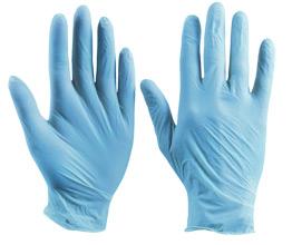 Vinyl Disp Gloves Blue Large Bee