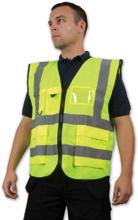 En471 Sat Yellow Exec Vest 4xl Bee