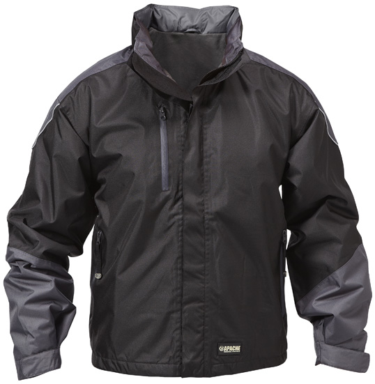 Apaswj Size L Black/grey Work Jacket (sterling Safety)
