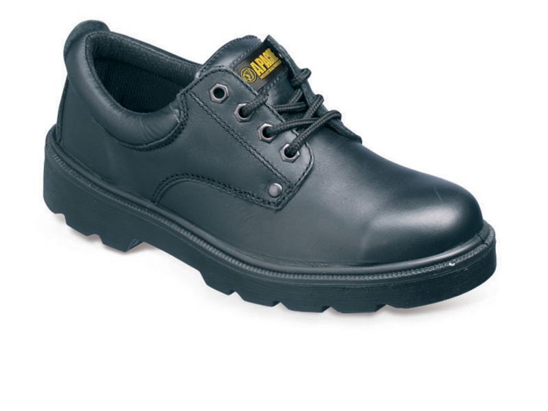 Ap306 Size 12 Black 4 Eyelet Safety Shoe (sterling Safety)