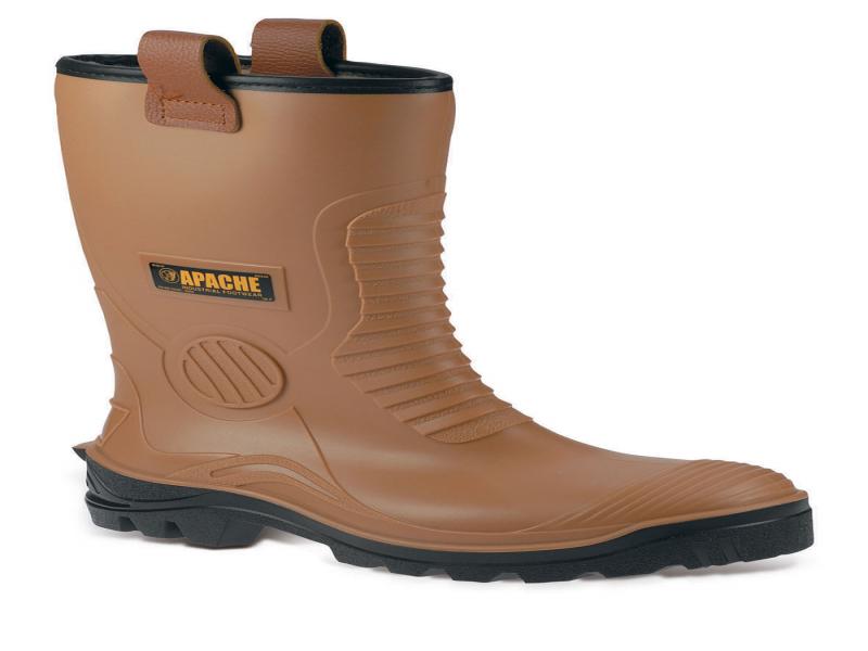 Ap312sm Size 7 Tan Pvc Rigger (sterling Safety)