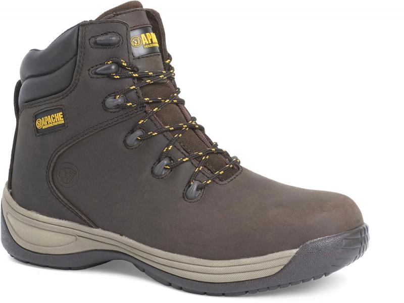 Ap315cm Size 8 Brown Flexi Safety Hiker (sterling Safety)