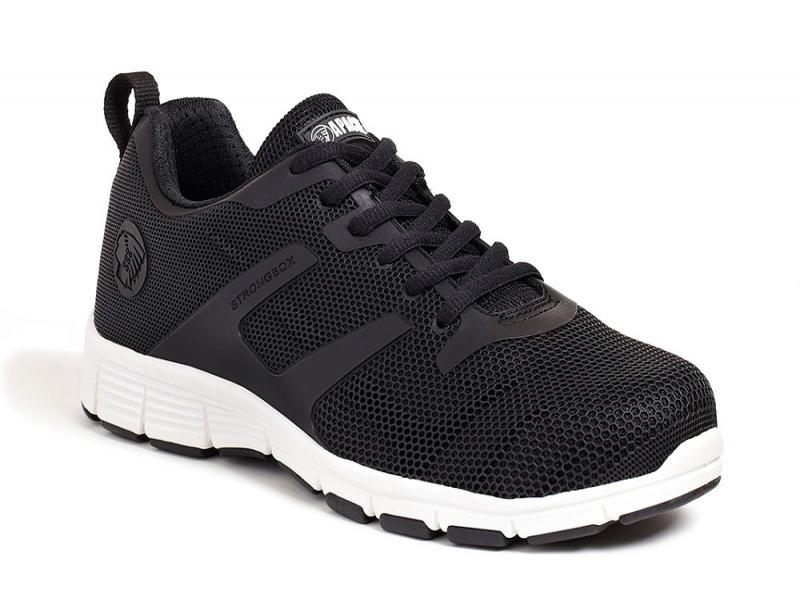 Vault Size 7 Black Mesh Sports Trainer (sterling Safety)