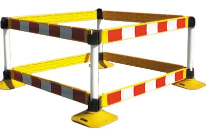 Road Barrier Systems Pvc Barrier Boards 3m Bar26