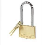 Site Security Long Shackle Brass Padlock C297