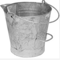 Bucket & Bins Galvanised Tar Bucket C411