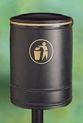 Litter Bins/lockers Nickleby Litter Bin - Open Topped Nic2