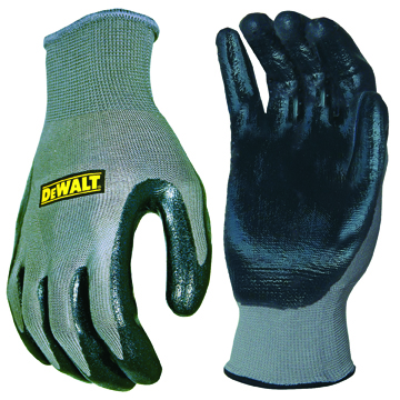 Dpg66l Size L Grey/black Nitrile Nylon Glove (sterling Safety)