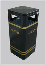 Freestanding Litter Bins Heavy Duty 120l Litter Bin Para021