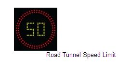 Permanent Traffic Sign Rvms 100 Road Tunnel Speed Limit 600x600 Rvms 100