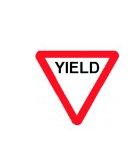 Permanent Traffic Sign Yield Sign Metal750x 750
