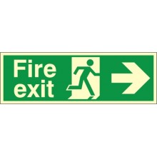 Photoluminescent Safety Signs Photoluminescent Fire Exit Sign Photo2
