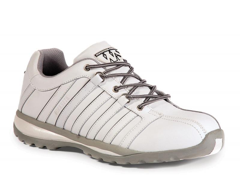 Ss608sm Size 4 White Low Profile Trainer (sterling Safety)